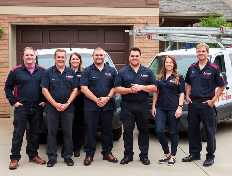 Hudson Garage Doors team of professional technicians